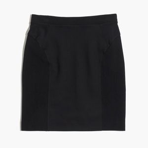 Madewell Black Skirt